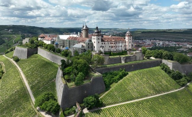 Festung Marienberg Tour Castle Tour sites above Main River, a key stop on Würzburg castle tours