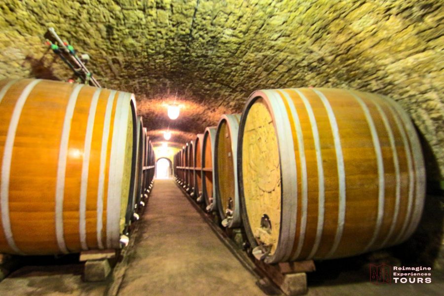 Reimagine Tours®  Sunday Wine Cellar Tour  + Wine Pass Wine Upgrade